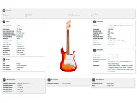 Fender Squier Sonic Stratocaster LRL Sienna Sunburst Fender Squier Sonic Stratocaster LRL Sienna Sunburst